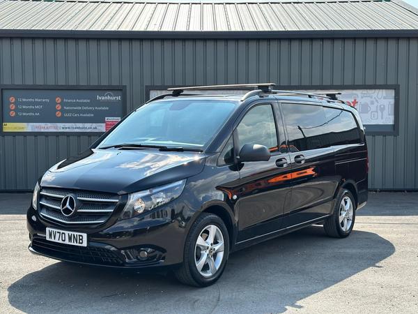 Mercedes-Benz Vito 2.1 116 CDI Premium Crew Van G-Tronic+ RWD L2 Euro 6 (s/s) 5dr (LWB)