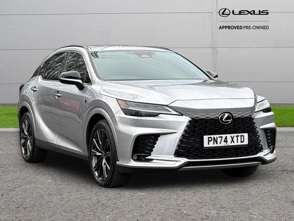 Lexus RX 2.5 450h+ 18.1kWh F Sport Design E-CVT 4WD Euro 6 (s/s) 5dr