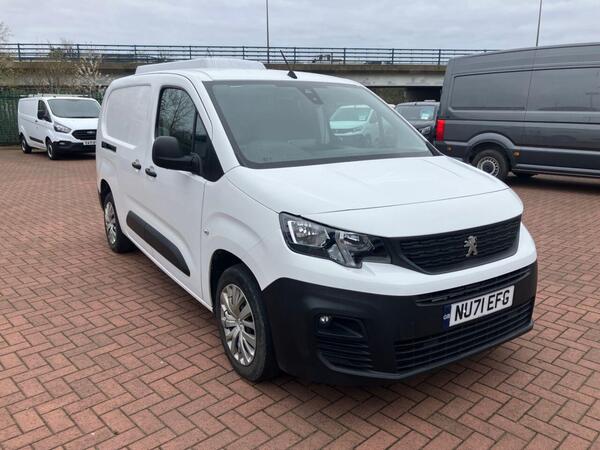 Peugeot Partner 1.5 BlueHDi 850 Professional Premium Long Crew Van Double Cab 6dr Diesel Manual LWB Euro 6 (100 bhp)(NU71 EFG) EURO 6