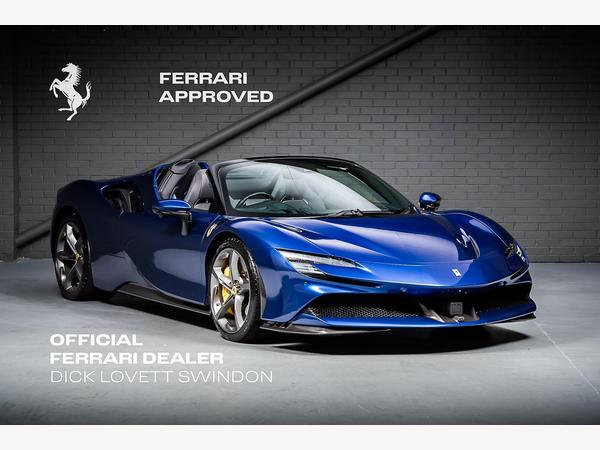 Ferrari SF90 Spider 4.0T V8 7.9kWh F1 DCT 4WD Euro 6 (s/s) 2dr
