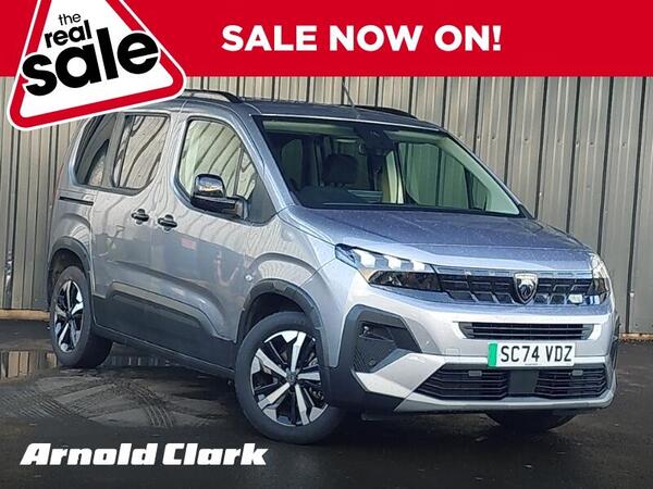 Peugeot e-Rifter 52kWh GT Standard MPV Auto 5dr (7.4kW Charger)