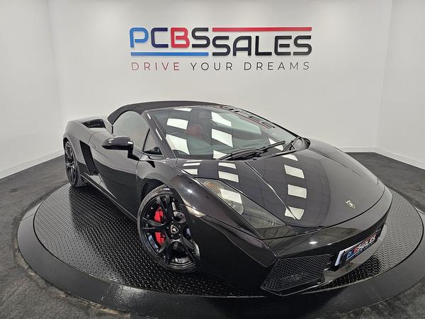 Lamborghini Gallardo 5.0 V10 Spyder EGear 4WD Euro 4 2dr