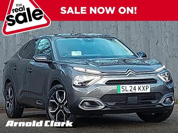 Citroen e-C4 X 50kWh MAX Fastback Auto 4dr (7.4kW Charger)