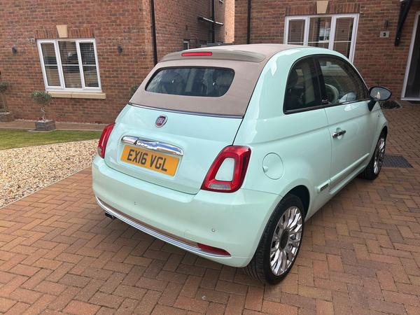 Fiat 500C 1.2 Lounge Euro 6 (s/s) 2dr
