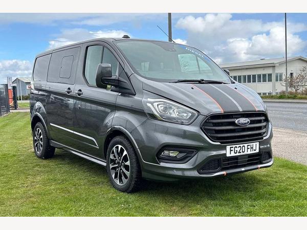 Ford Transit Custom 2.0 320 EcoBlue Sport Crew Van Auto L1 H1 Euro 6 (s/s) 5dr