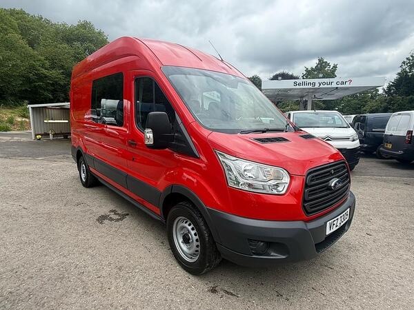 Ford Transit 2.2 TDCi 350 Crew Van Double Cab 6dr Diesel Manual RWD L3 H2 Euro 5 (125 ps)
