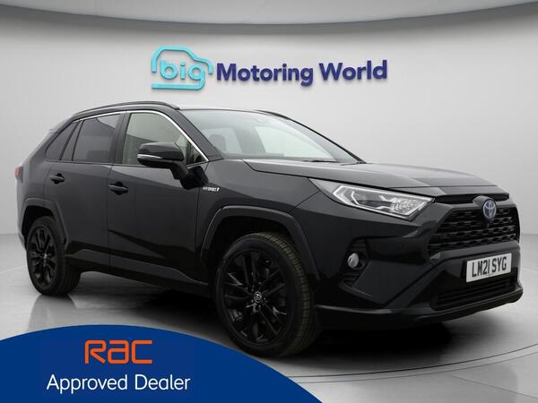 Toyota RAV4 2.5 VVT-h Black Edition CVT Euro 6 (s/s) 5dr
