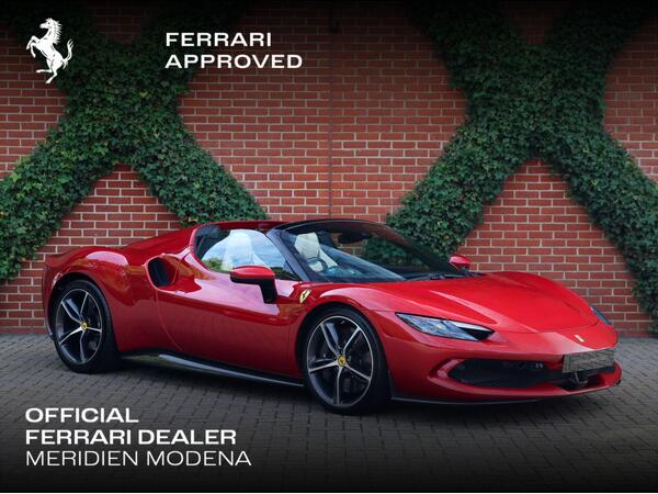 Ferrari 296 GTS 3.0T V6 7.45kWh Spider F1 DCT Euro 6 (s/s) 2dr