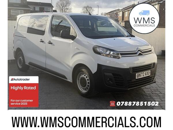 Citroen Dispatch 2.0 BlueHDi 1200 Enterprise Pro M Crew Van Double Cab 6dr Diesel Manual MWB Euro 6 (s/s) (145 ps)