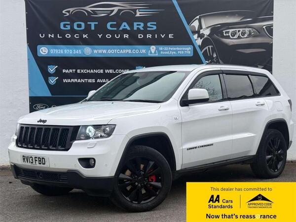 Jeep Grand Cherokee 3.0 V6 CRD S Limited Auto 4WD Euro 5 5dr