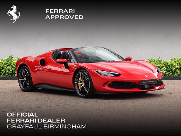 Ferrari 296 GTS 3.0T V6 7.45kWh Spider F1 DCT Euro 6 (s/s) 2dr