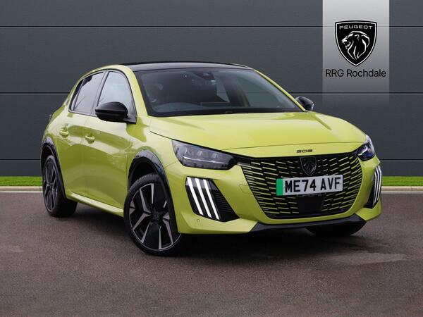 Peugeot E-208 51kWh GT Auto 5dr (7.4kW Charger)