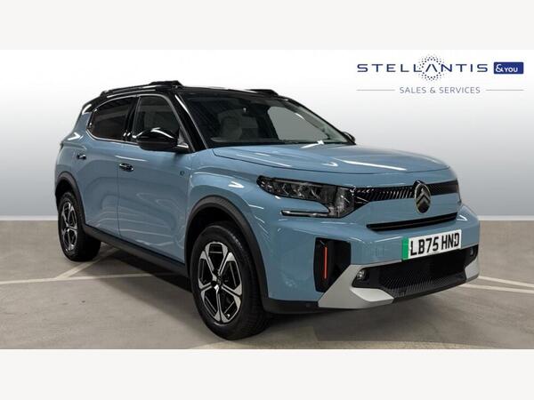Citroen e-C3 Aircross Standard Range 44kWh MAX Auto 5dr (7.4kW Charger)