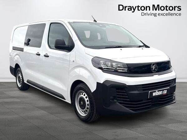 Vauxhall Vivaro 2.0 Turbo D Prime Xl Crew Van Double Cab 6dr Diesel Manual Lwb Euro 6 (145 Ps)