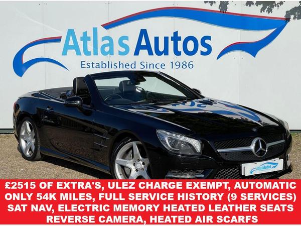 Mercedes-Benz SL 3.5 SL350 V6 BlueEfficiency G-Tronic Euro 5 (s/s) 2dr