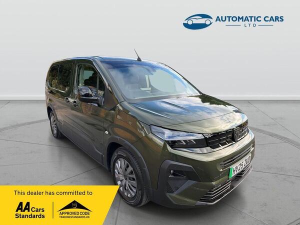 Peugeot e-Rifter 52kWh Allure Long MPV Auto 5dr (7.4kW Charger)