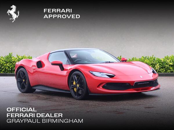 Ferrari 296 GTB 3.0T V6 7.45kWh F1 DCT Euro 6 (s/s) 2dr