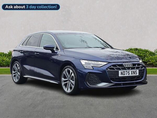 Audi A3 1.5 TFSI S line Sportback Euro 6 (s/s) 5dr