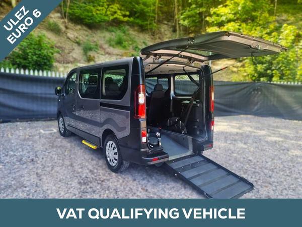 Renault Trafic 5 Seat Wheelchair Accessible Disabled Access Vehicle