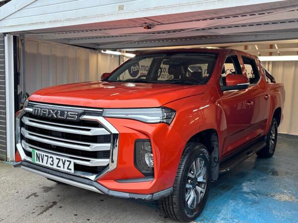 MAXUS T90EV 88.5kWh Elite Pickup Double Cab 4dr Electric Auto RWD (177 ps)+1 FORMER KEEPER+CLIMATE+PARK CONTROL+LEATHER SEATS+REVERSE CAMERA+MEDIA+BLUETOOTH+APPS+