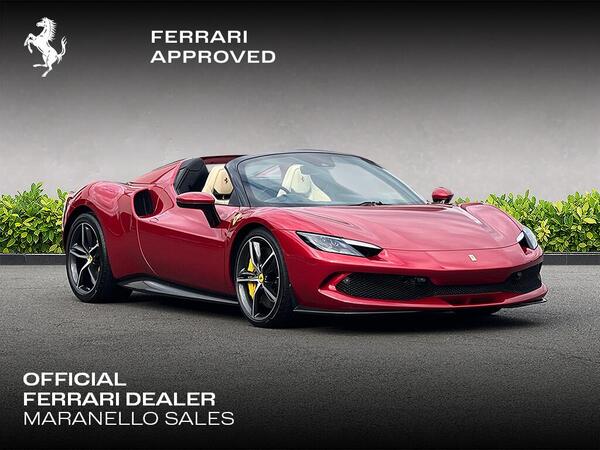 Ferrari 296 GTS 3.0T V6 7.45kWh Spider F1 DCT Euro 6 (s/s) 2dr