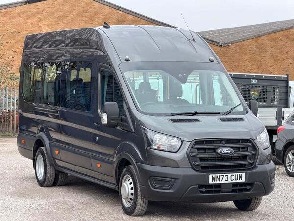 Ford Transit 2.0 460 EcoBlue Leader Minibus Double Cab 5dr Diesel Auto RWD L4 H3 Euro 6 (s/s) (17 Seat, DRW) (165 ps) *AUTOMATIC*1 OWNER*FSH*