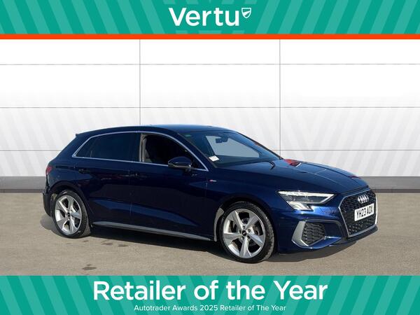 Audi A3 1.0 TFSI 30 S line Sportback Euro 6 (s/s) 5dr
