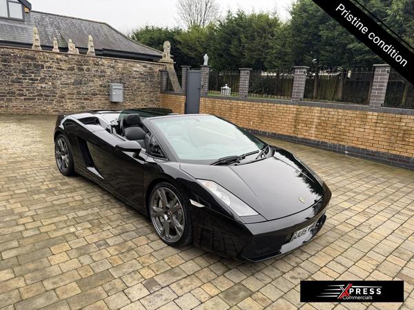Lamborghini Gallardo 5.0 V10 Spyder EGear 4WD Euro 4 2dr