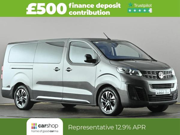 Vauxhall Vivaro-e Life 50kWh Ultimate Auto LWB 5dr (8 Seat, 7.4kW Charger)