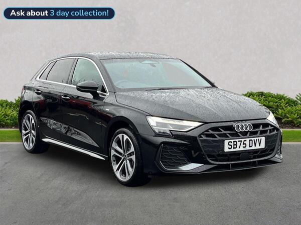 Audi A3 1.5 TFSIe S line Sportback S Tronic Euro 6 (s/s) 5dr 17.9kWh
