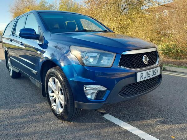 SsangYong Korando Sports 2.0D EX Pickup Double Cab 4dr Diesel Auto 4WD Euro 5 (155 ps)