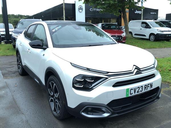 Citroen e-C4 X 50kWh Shine Plus Fastback Auto 4dr (7.4kW Charger)