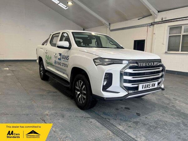 MAXUS T90EV 88.5kWh Elite Pickup Double Cab 4dr Electric Auto RWD (177 ps)