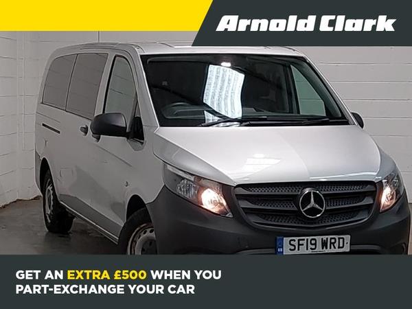Mercedes-Benz Vito 2.1 114 CDI BlueTEC PRO Tourer Double Cab 5dr Diesel Manual RWD L3 Euro 6 (s/s) (XLWB) (136 ps)