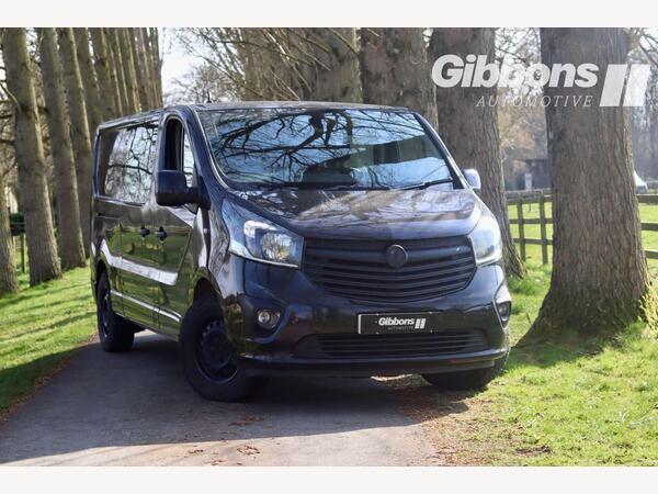 Vauxhall Vivaro 1.6 CDTi 2900 BiTurbo ecoTEC Limited Edition Nav Crew Van L2 H1 Euro 6 (s/s) 5dr (6 Seat)