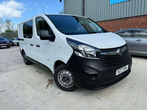 Vauxhall Vivaro 1.6 CDTi 2900 BiTurbo Crew Van L1 H1 Euro 6 (s/s) 5dr (6 Seat)