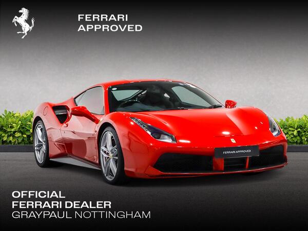 Ferrari 488 3.9T V8 GTB F1 DCT Euro 6 (s/s) 2dr