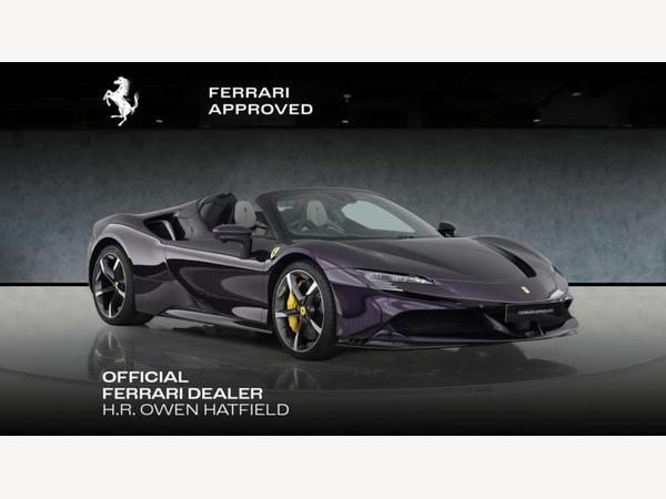 Ferrari SF90 Spider 4.0T V8 7.9kWh F1 DCT 4WD Euro 6 (s/s) 2dr