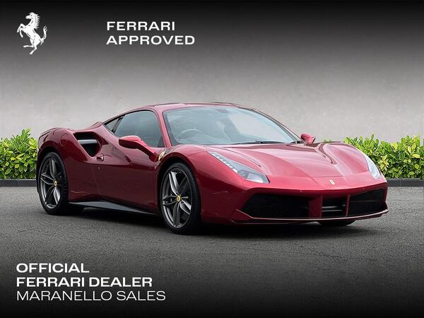 Ferrari 488 3.9T V8 GTB F1 DCT Euro 6 (s/s) 2dr