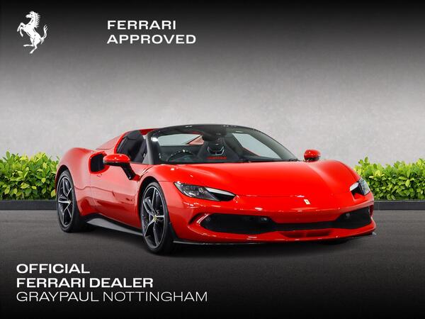 Ferrari 296 GTS 3.0T V6 7.45kWh Spider F1 DCT Euro 6 (s/s) 2dr