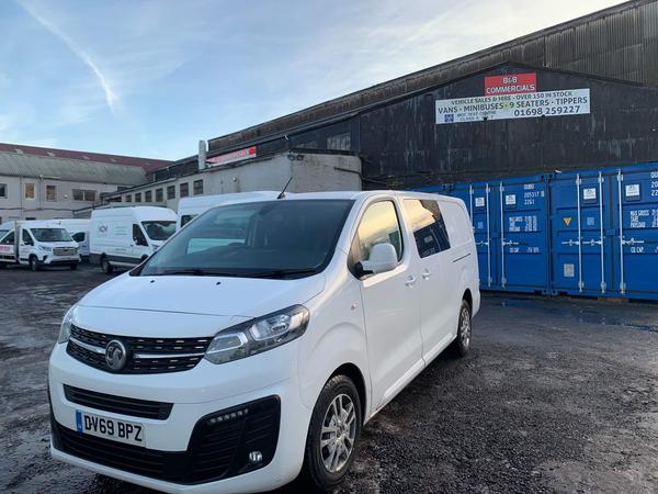 Vauxhall Vivaro 2.0 Turbo D 3100 Sportive Crew Van Euro 6 (s/s) 5dr