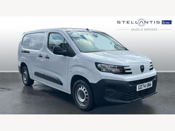 Peugeot Partner 1.5 BlueHDi 850 Professional Long Crew Van Double Cab 6dr Diesel Manual LWB Euro 6 (s/s) (100 ps)