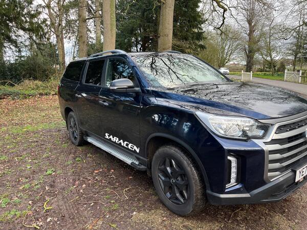 SsangYong Musso 2.2D Saracen Pickup Double Cab 4dr Diesel Auto 4WD Euro 6 (181 ps)