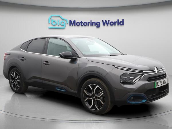 Citroen e-C4 X 50kWh Shine Plus Fastback Auto 4dr (7.4kW Charger)