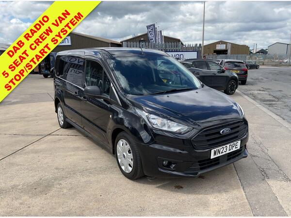 Ford Transit Connect 1.5 240 EcoBlue Trend Crew Van Double Cab 6dr Diesel Manual L2 Euro 6 (s/s) (100 ps) room for people and equipment