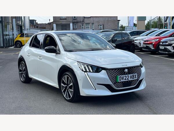 Peugeot E-208 50kWh GT Premium Auto 5dr (7kW Charger)