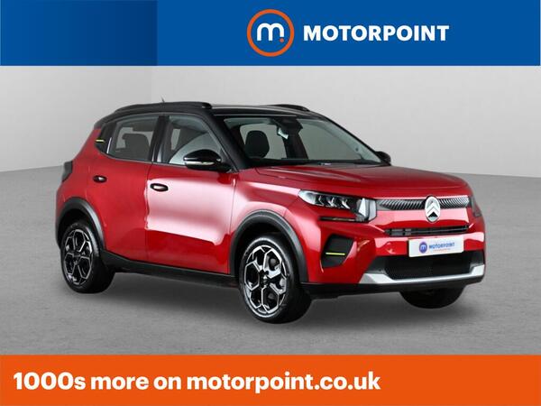 Citroen e-C3 Standard Range 44kWh PLUS Auto 5dr (7.4kW Charger)