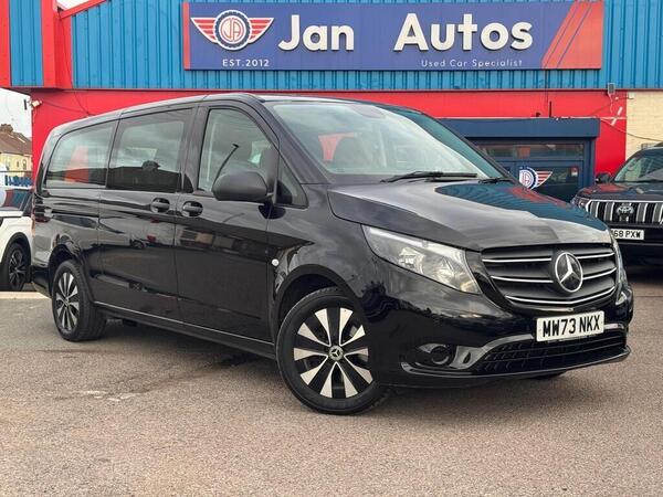 Mercedes-Benz Vito 2.0 116 CDI SELECT Tourer Double Cab 5dr Diesel G-Tronic RWD L3 Euro 6 (s/s) (163 ps)