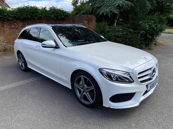 Mercedes-Benz C Class 2.0 C200 AMG Line (Premium Plus) G-Tronic+ Euro 6 (s/s) 5dr