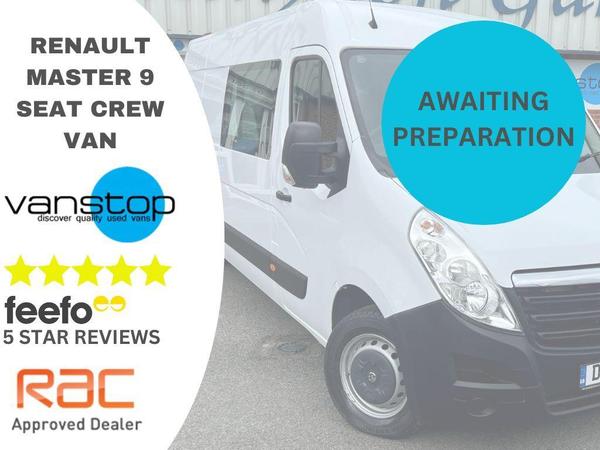 Renault Master 2.3 LM35 BUSINESS ENERGY DCI 110 BHP FINANCE AVAILABLE TODAY